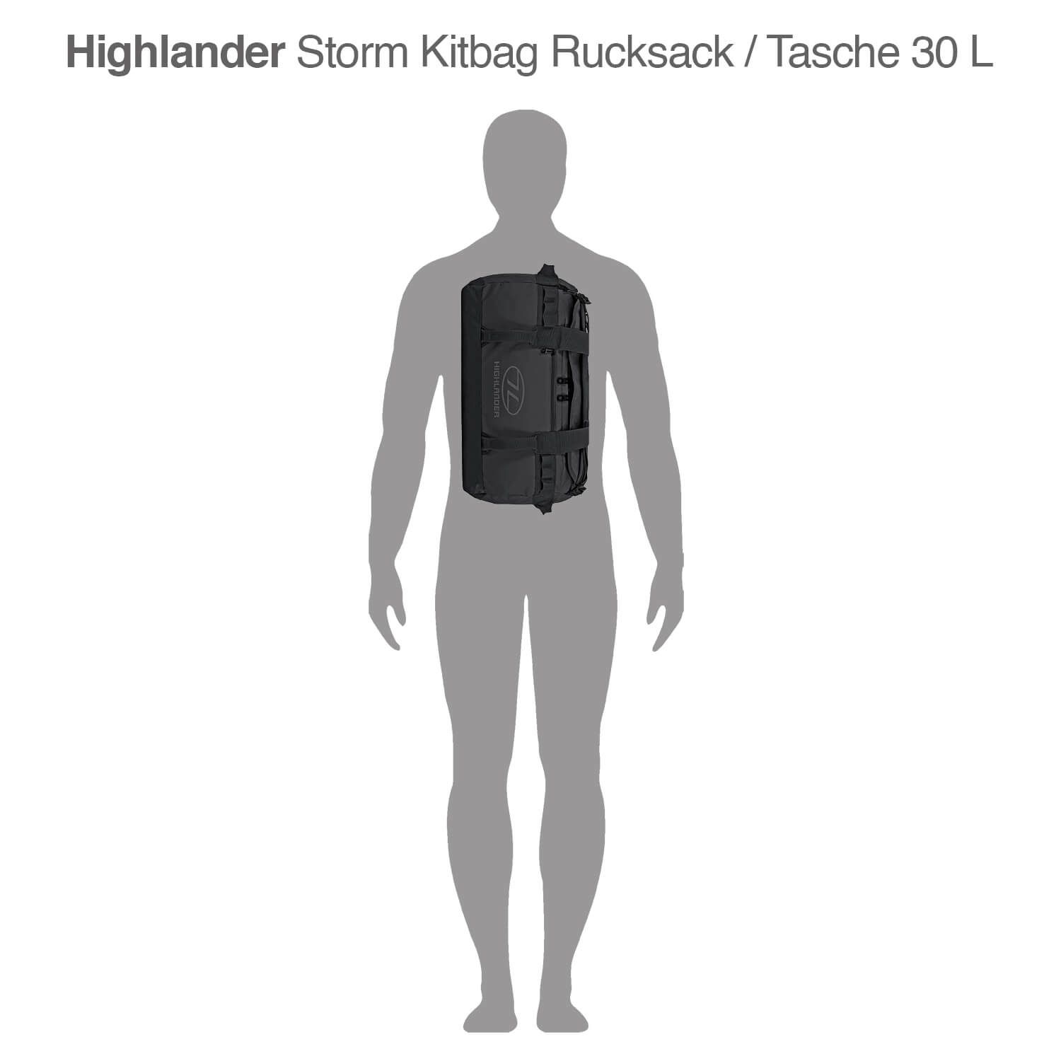 Storm Kitbag Rucksack / Tasche 30 Liter