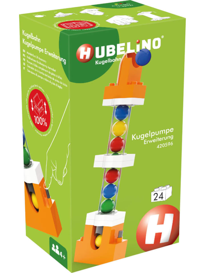 Hubelino Kugelbahn Kugelpumpe Erweiterung (24-teilig), ab 3 Jahre günstig kaufen onesize