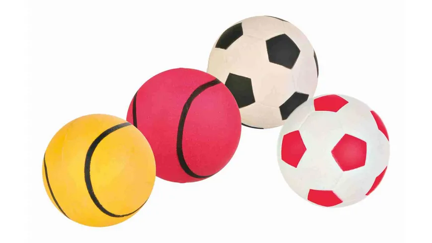 Trixie Moosgummi Ball ø 5,5 cm Hunde Spielzeug
