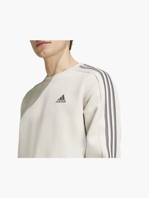 adidas 3 Streifen Fleece Essentials Sweatshirt