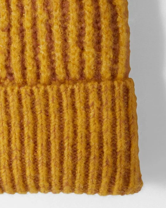 Bonnet tricotage fantaisie maille chaude Thermolactyl
