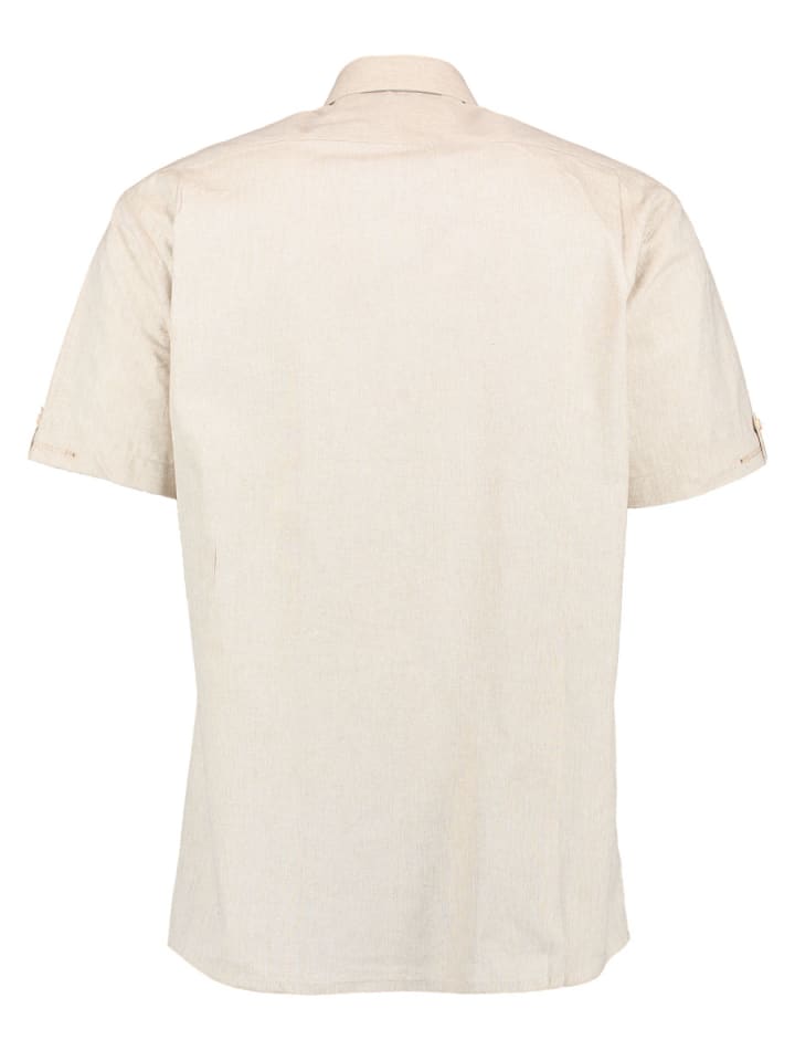OS-Trachten Trachtenhemd Evubus in mittelbeige günstig kaufen