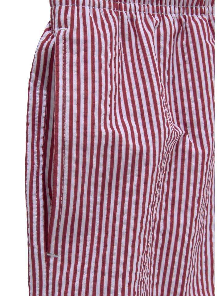 Venice Beach Badeshorts in rot-weiß günstig kaufen