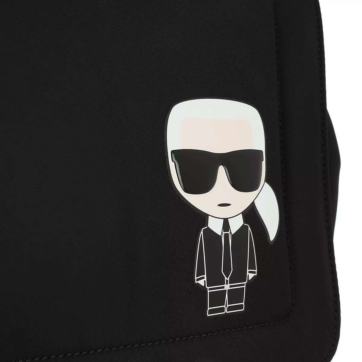 LAGERFELD Handtaschen schwarz Satchel