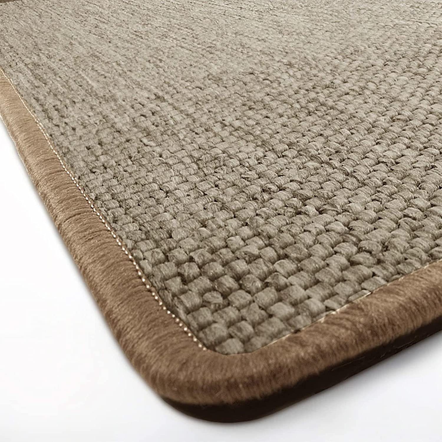 Bettumrandung Haifa Beige, Bettvorleger, Läufer-Set in 3 Größen Karat, Höhe 3.5 mm, (3-tlg), in Sisal-Optik