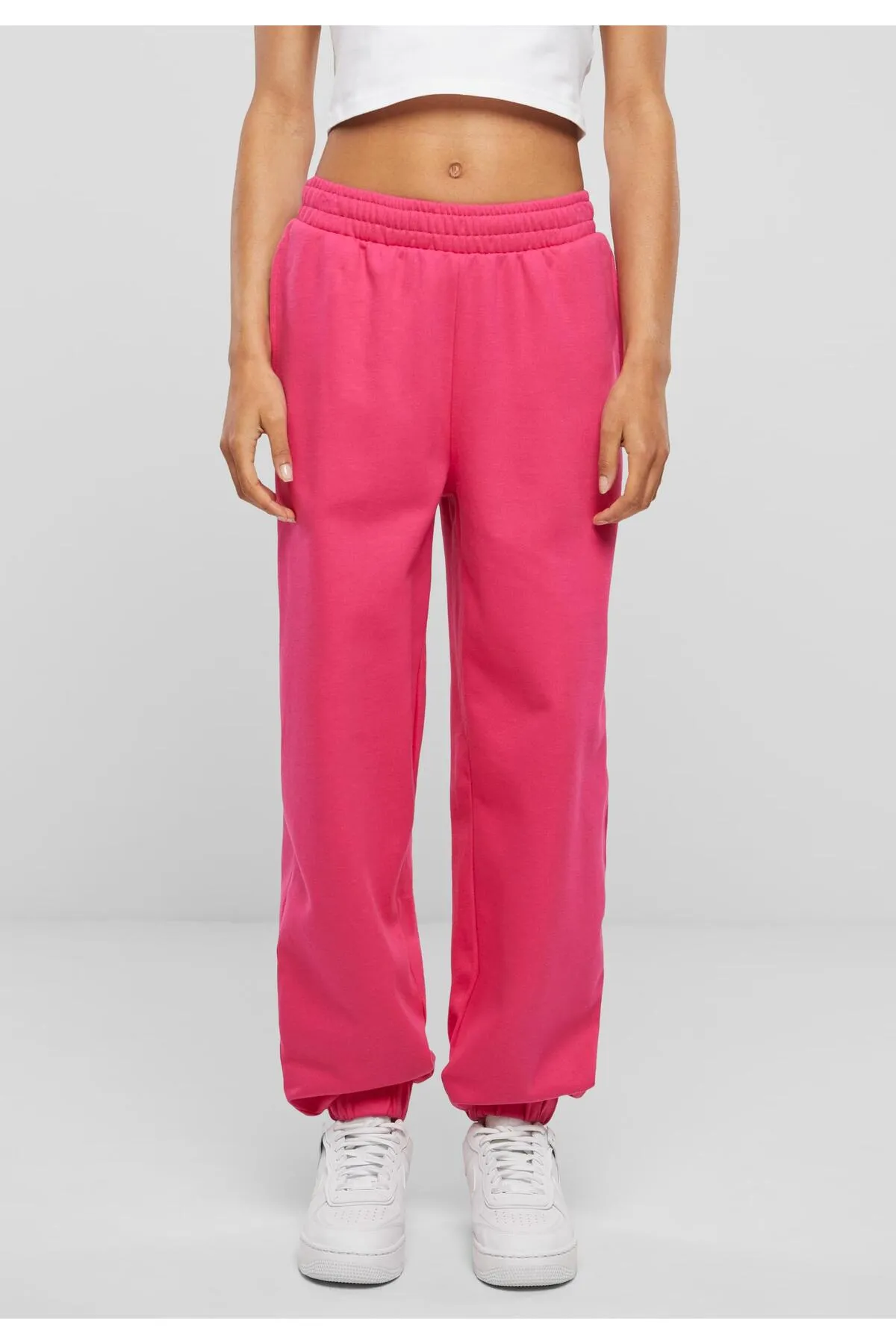 Urban Classics  Damen Ladies Organic Cotton Ballon Sweatpants