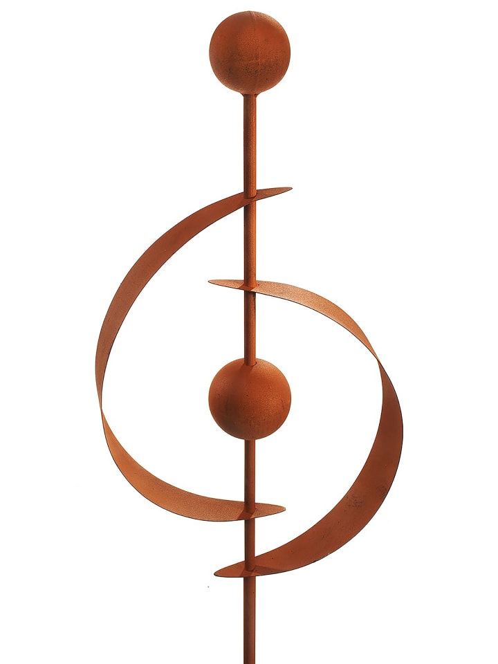 kobolo Gartendekoration RUSTY SATURN in Braun günstig kaufen onesize