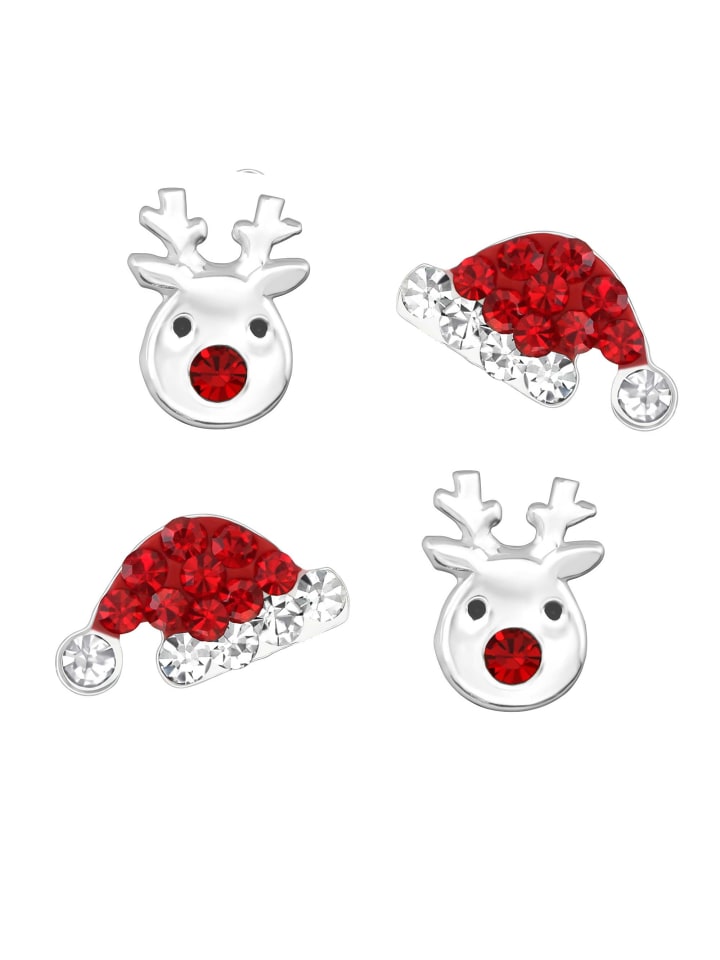 schmuck23 Ohrringe 925 Weihnachten Nikolaus Silber günstig kaufen onesize