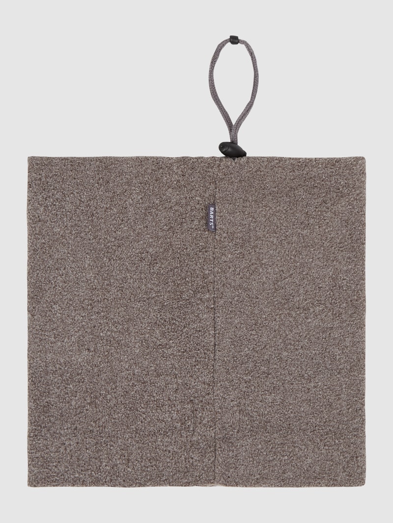 Loop-Schal aus Fleece in anthrazit