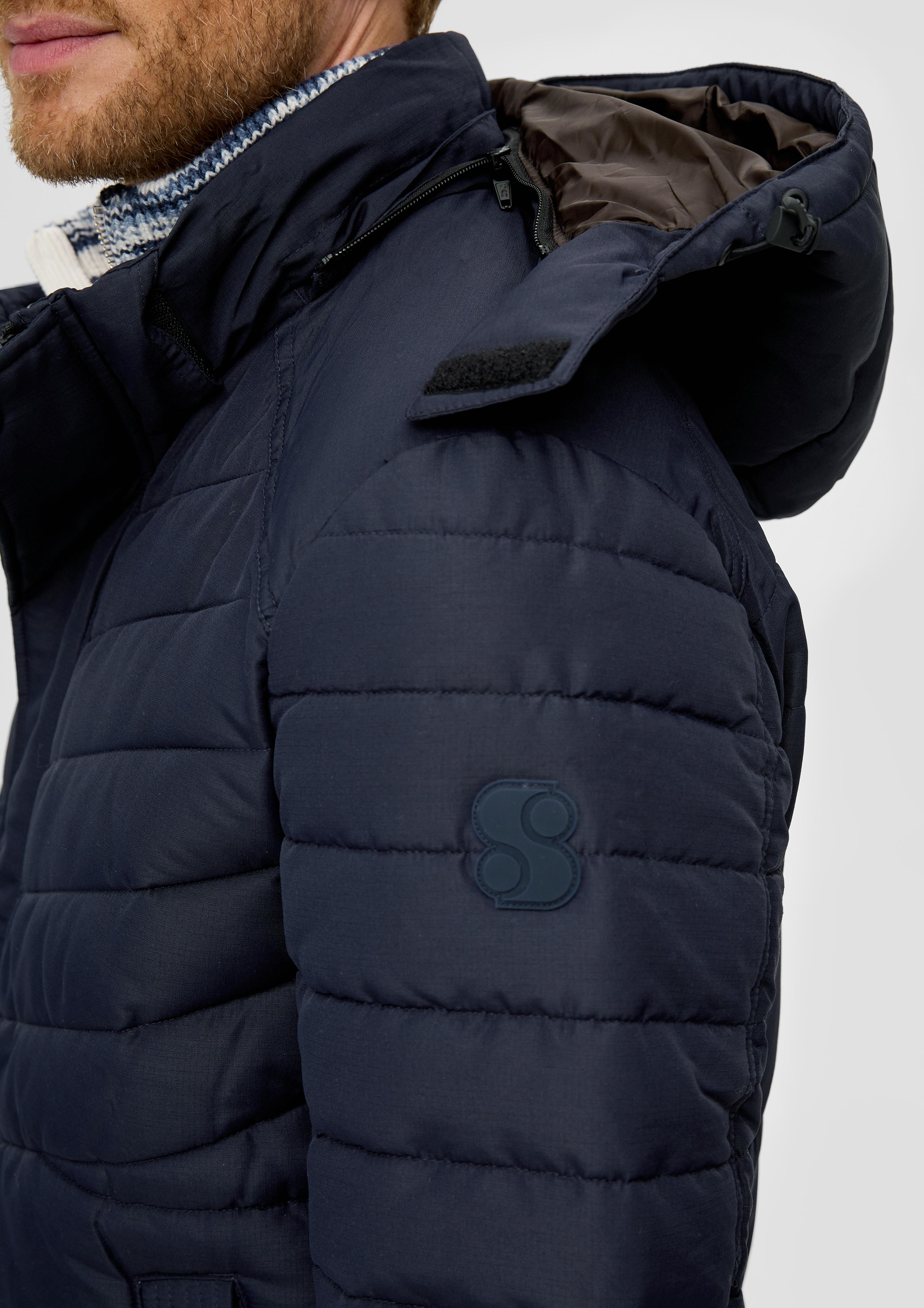 Steppjacke mit abnehmbarer Kapuze  2122924-5959