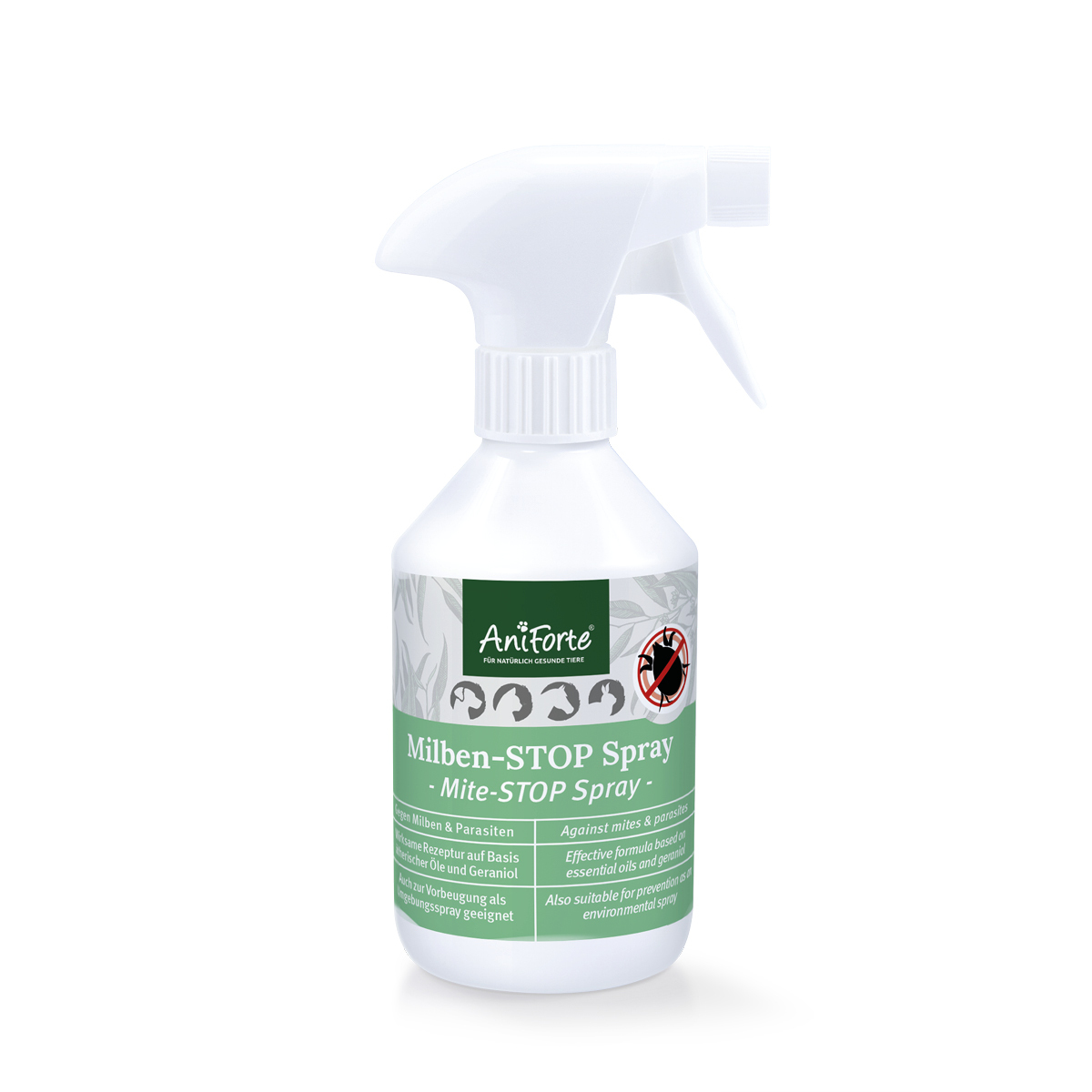 Aniforte Floh- & Zeckenmittel Aniforte Milben-STOP Spray für Hunde und Katzen 250 g
