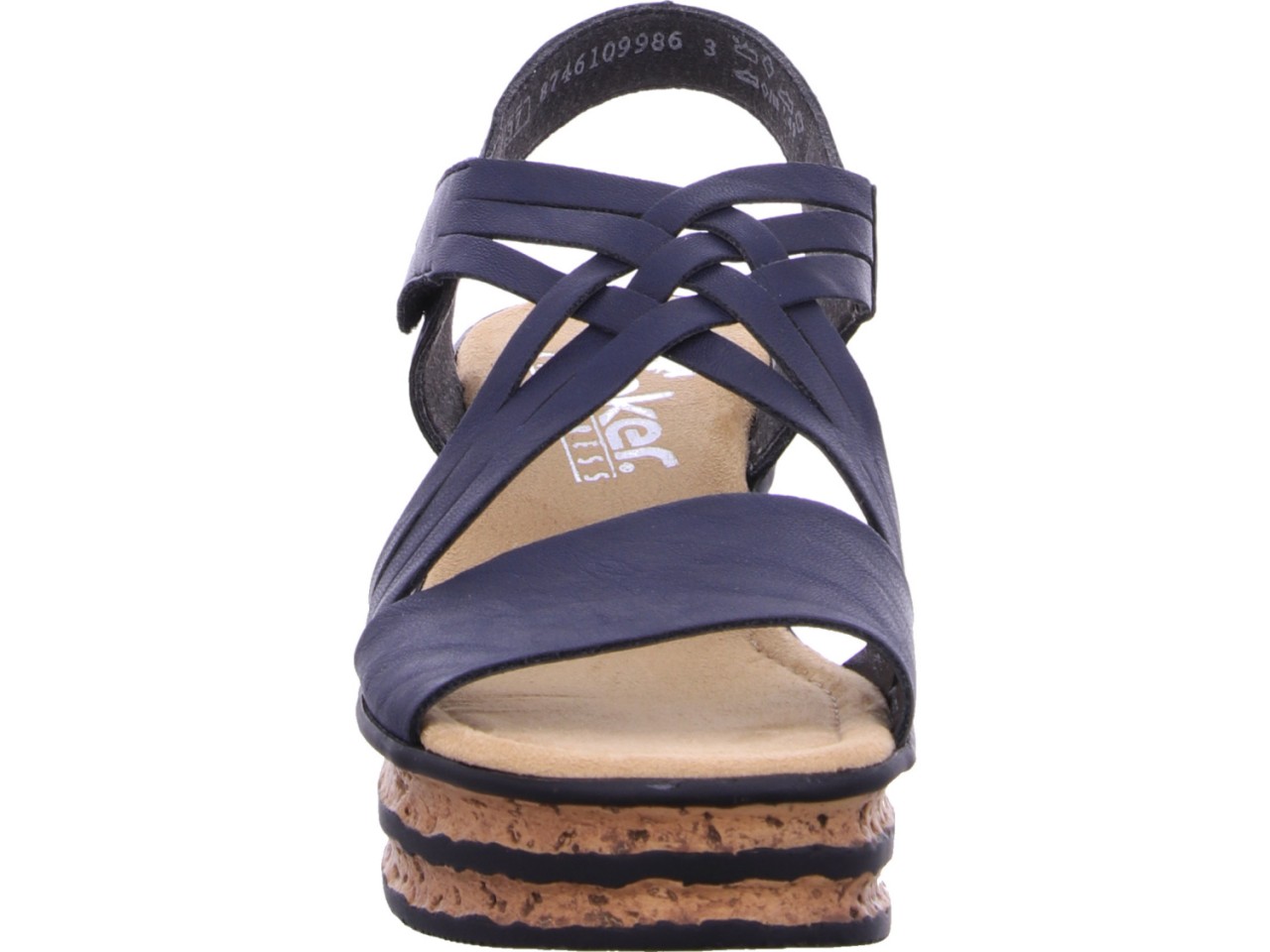 RIEKER Sling-Pumps blau