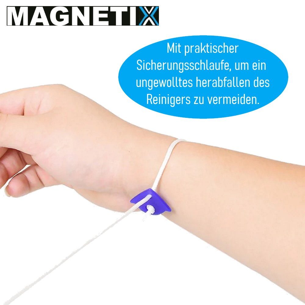MAVURA Fensterreiniger MAGNETIX magnetischer Fensterreiniger Glaswischer Glasreiniger, Auto KFZ Haus Fenster Reiniger Wischer Abzieher