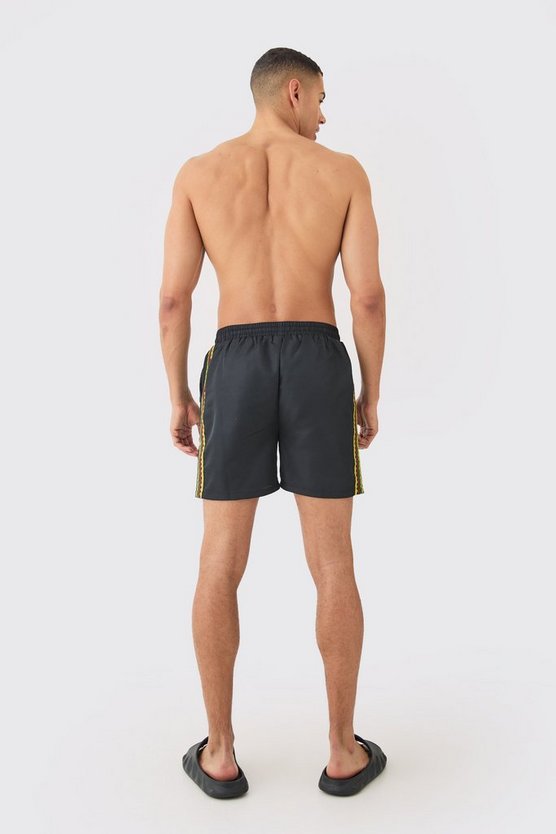 Mittellange Badehose