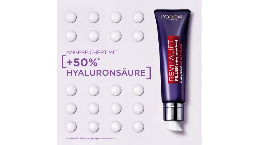 L'Oréal Paris Revitalift Filler Augencreme 30 ml