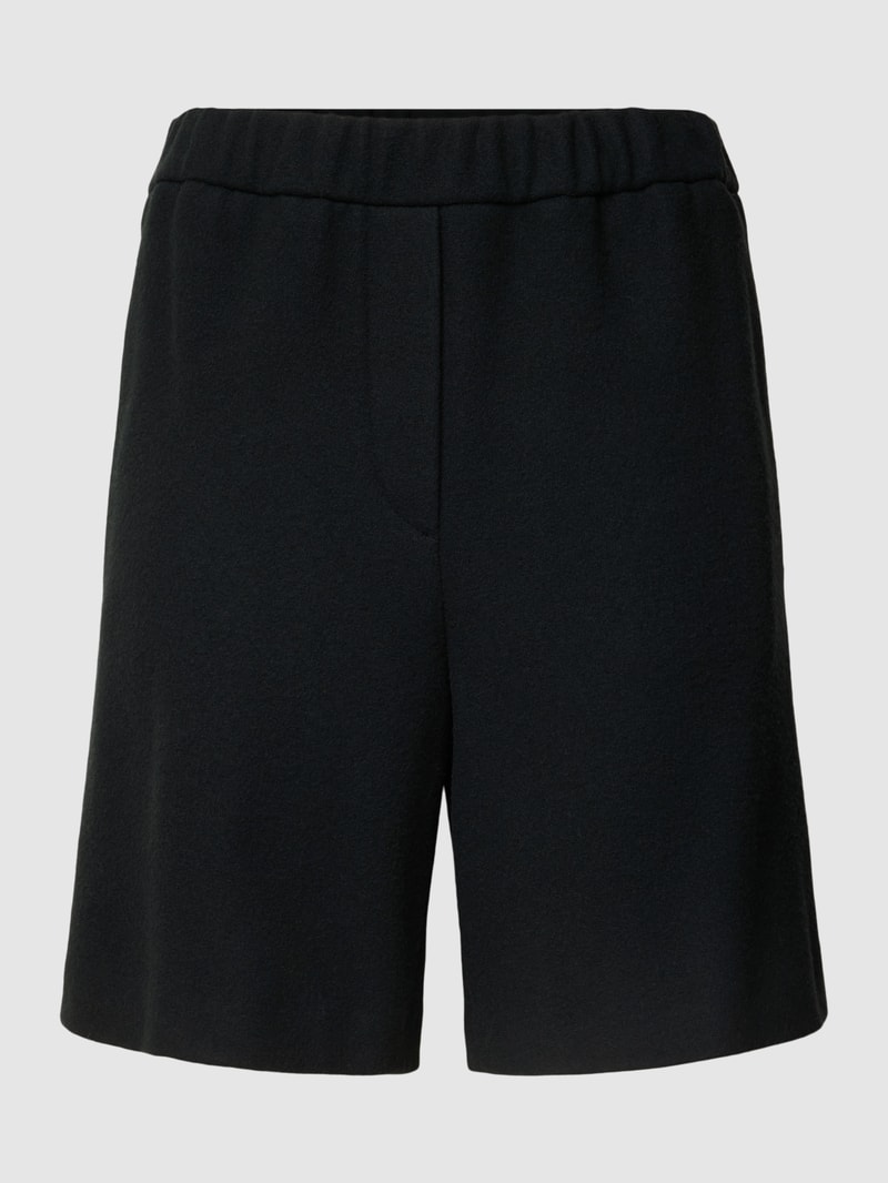 Sweatshorts aus Fleece in dunkelgrün