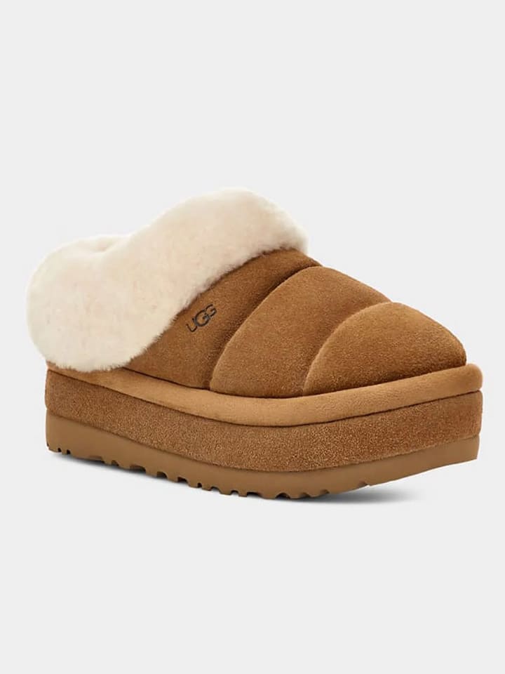UGG Leder-Hausschuhe 