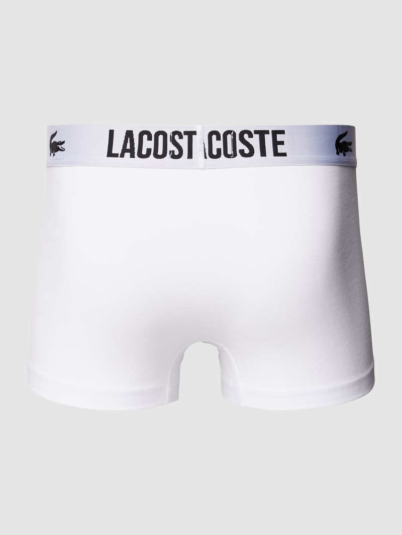 Trunks mit elastischem Logo-Bund im 3er-Pack in rot