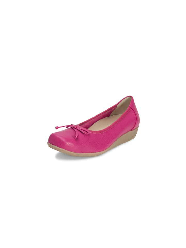 VITAFORM Hirschleder Ballerinas in fuchsia günstig kaufen
