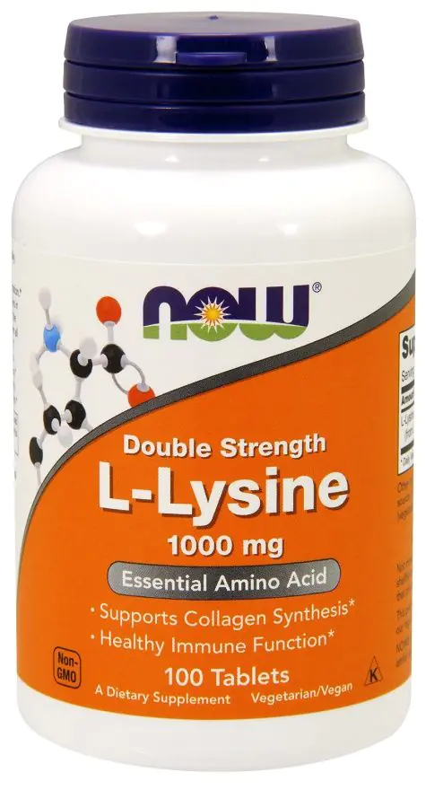 Now Foods L-Λυσίνη 1000 mg, Δισκία