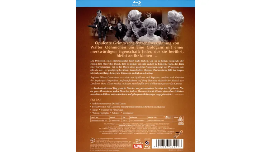Die goldene Gans (1953) (Filmjuwelen / Schongerfilm-Märchen)