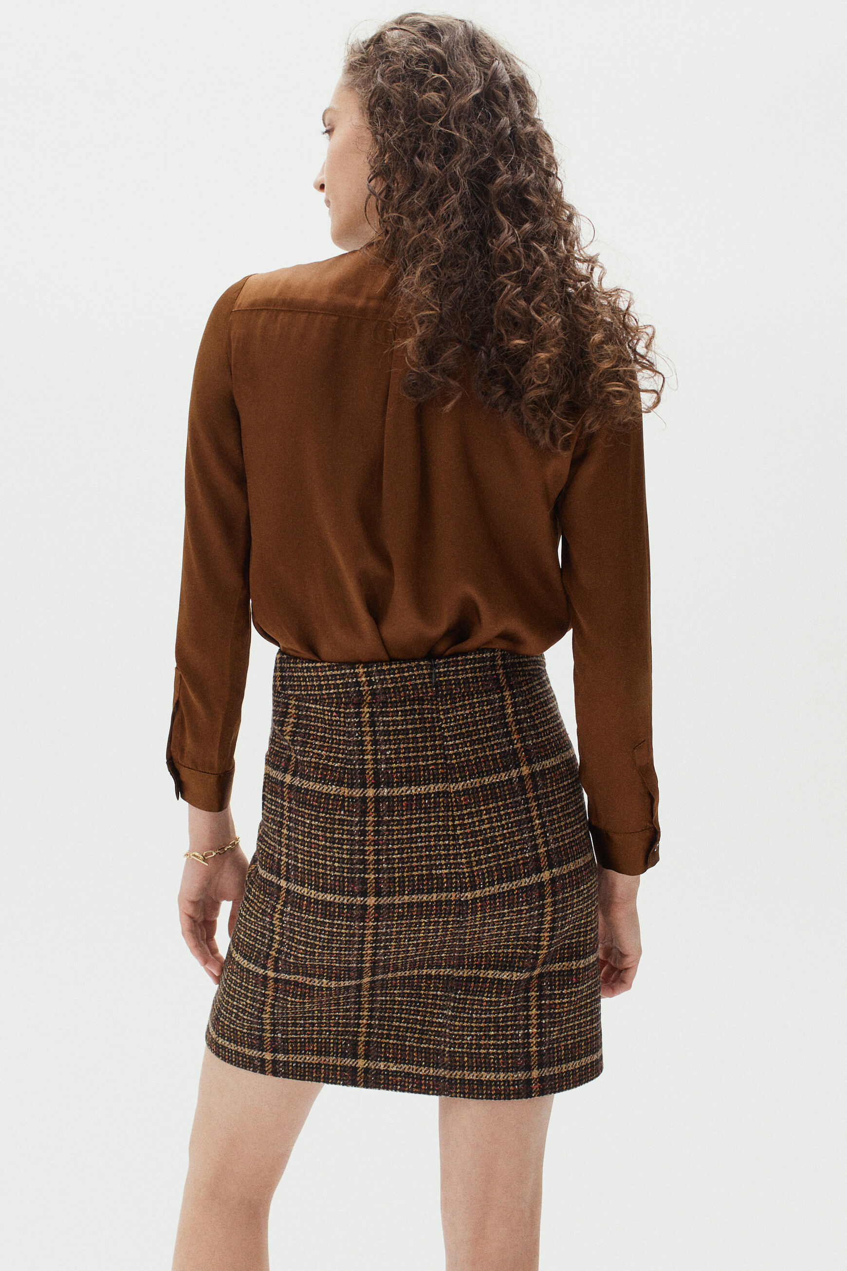 jupe lina noir femme
