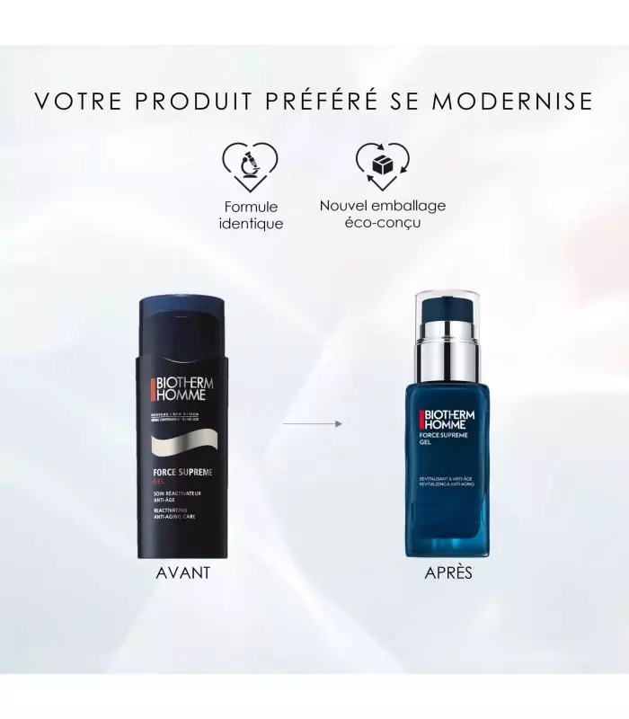 FORCE SUPREME GEL Gel crème anti-âge pour homme