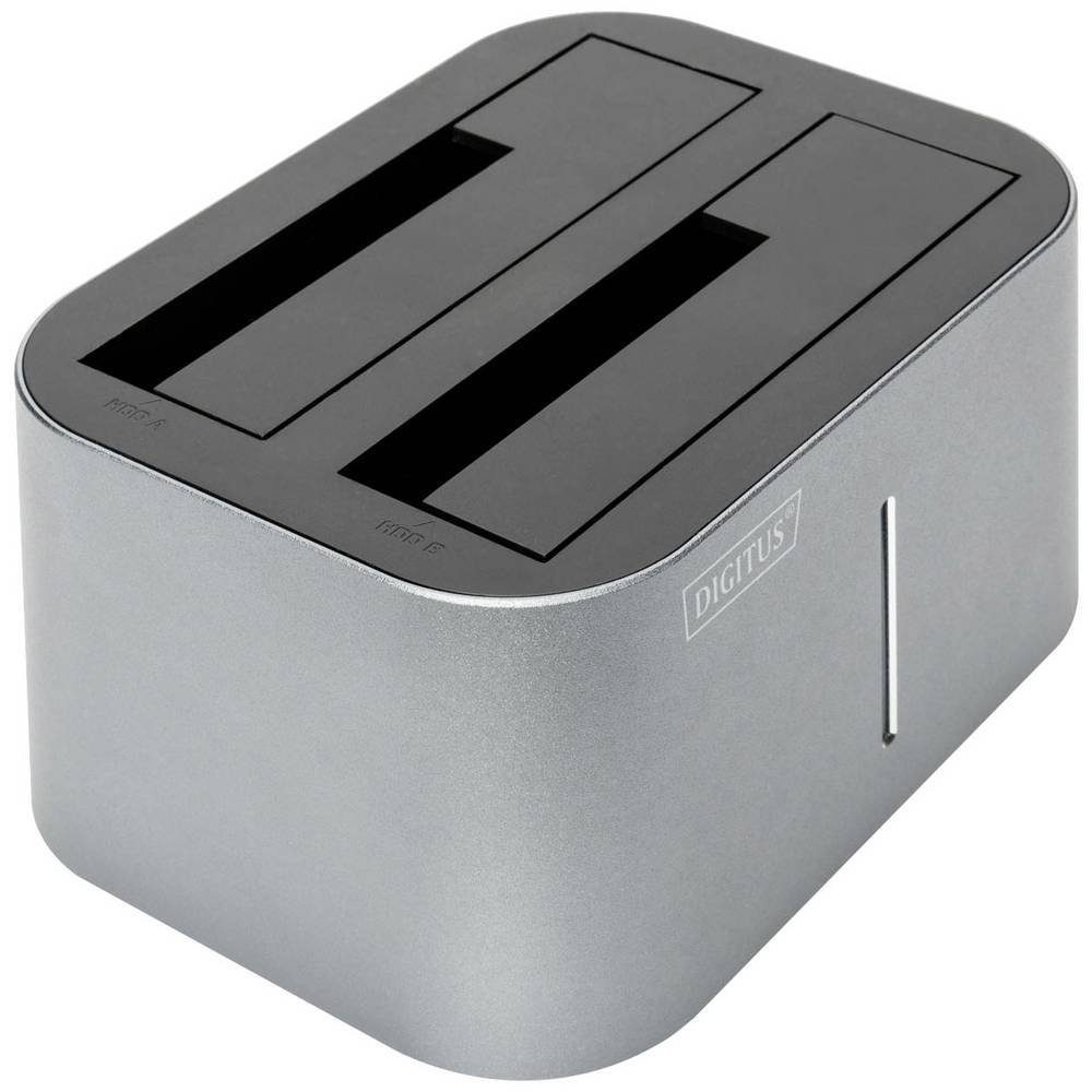 Digitus Festplatten-Dockingstation SATA Docking Station USB3.0, 2-port, 2.5″/3.5″, mit Clone-Funktion