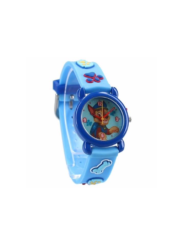 Paw Patrol Paw Patrol Analoge Kinderuhr Bunte Armbanduhr in Blau, Rosa günstig kaufen