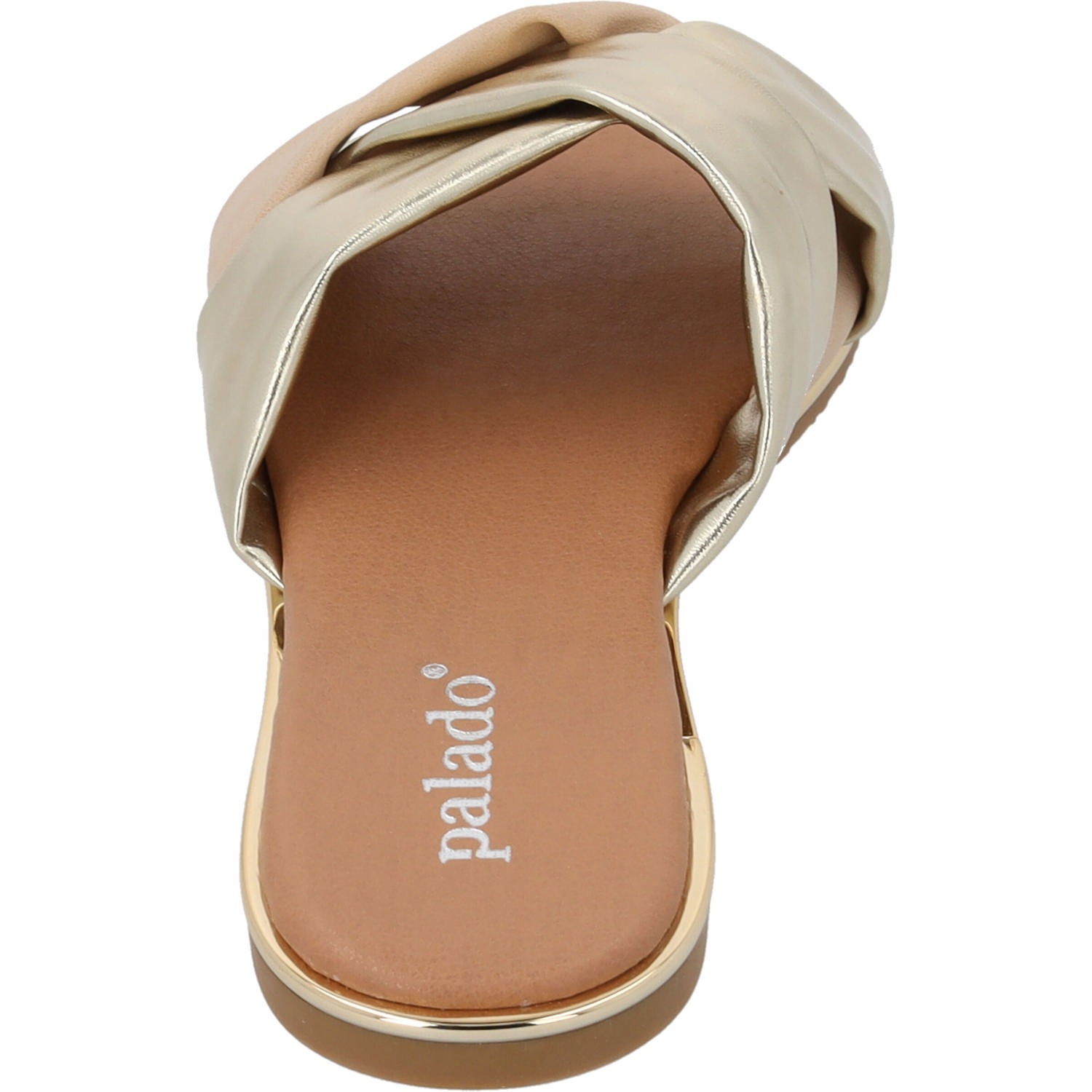 Palado Okora, Pantoletten & Badeschuhe, Damen, Gold Metallic