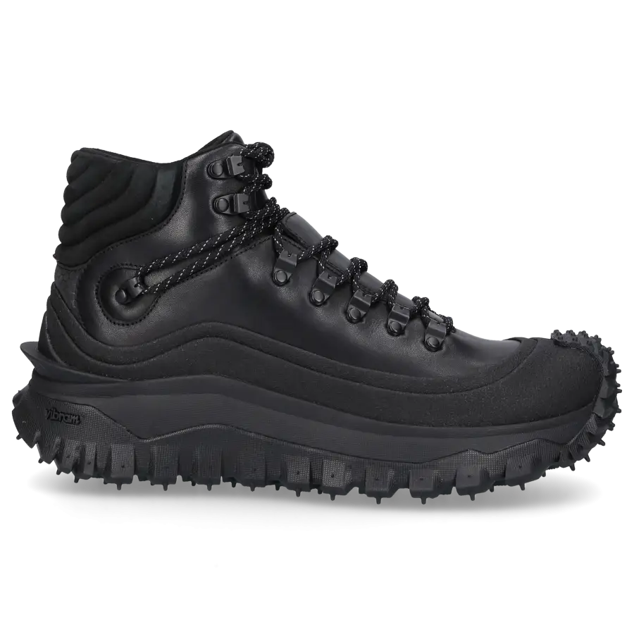 Moncler - Sneaker high TRAILGRIP GTX Kalbsleder - schwarz