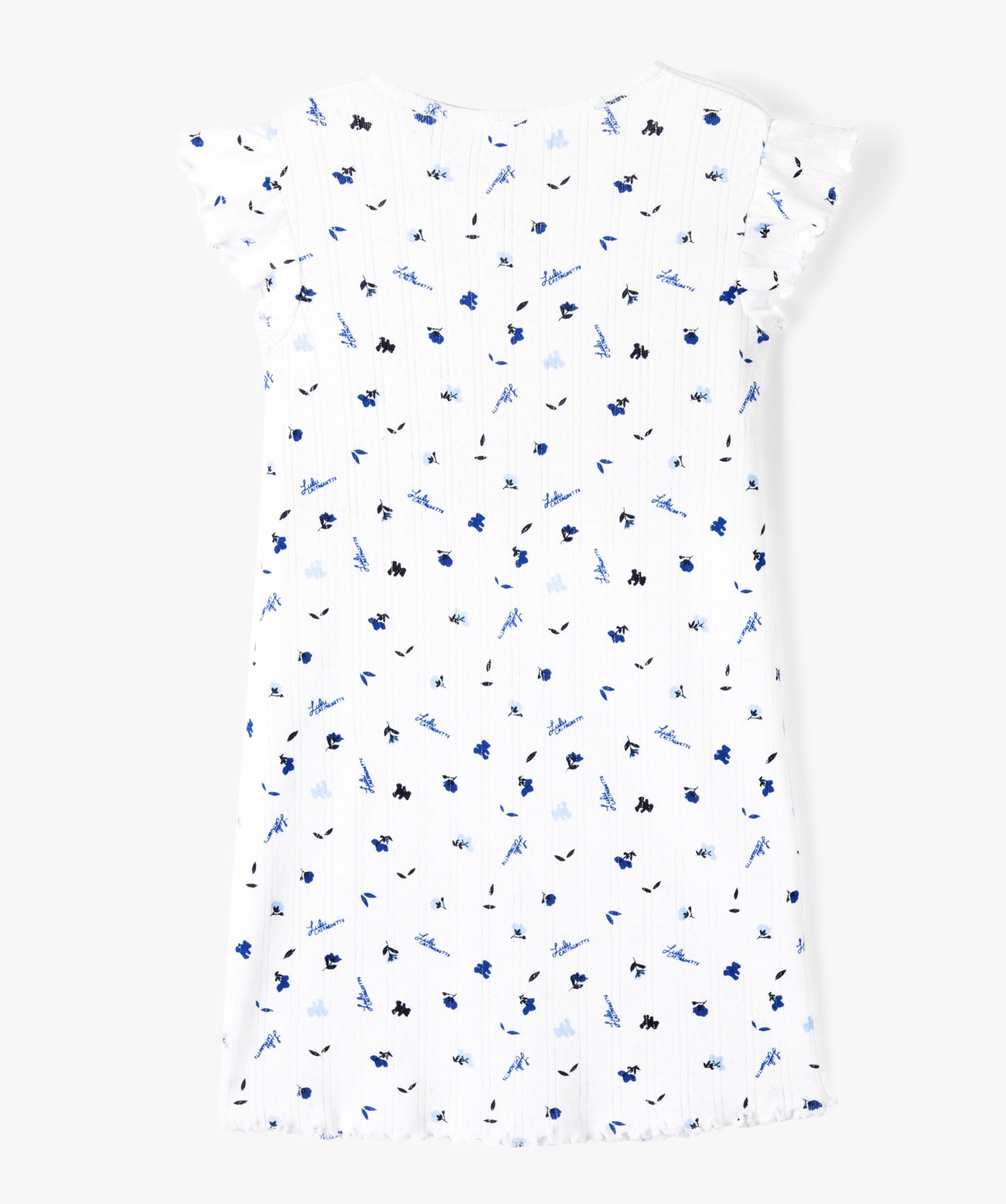 Chemise de nuit fille à motifs fleuris - LuluCastagnette imprime | GEMO
