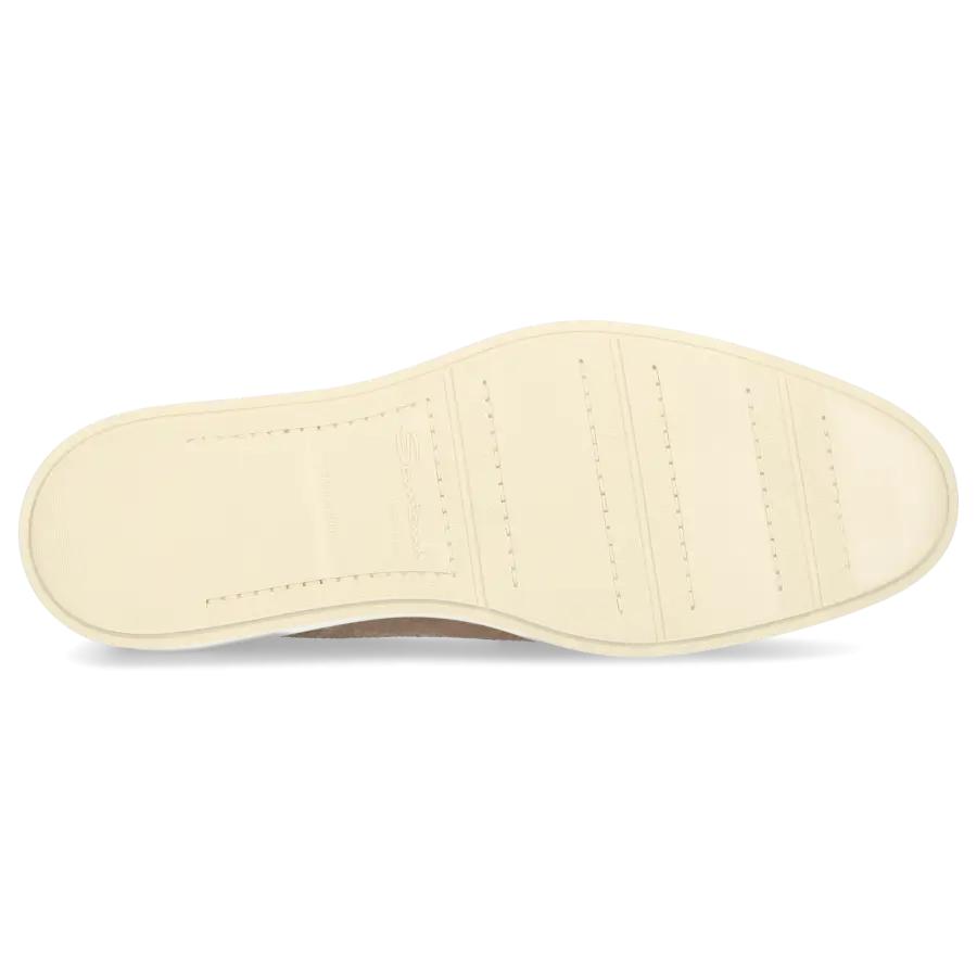 Santoni - Loafer MGDT18 Veloursleder - beige