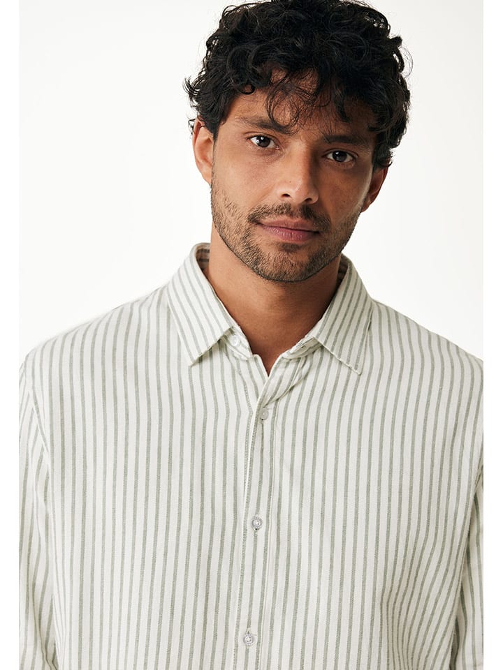 Mexx Hemd in Creme/ Khaki günstig kaufen