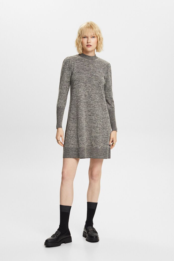 Strick-Minikleid in A-Linie