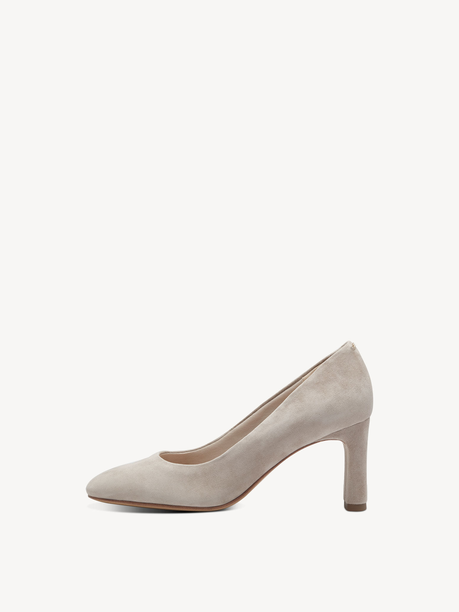 Escarpin en cuir - beige