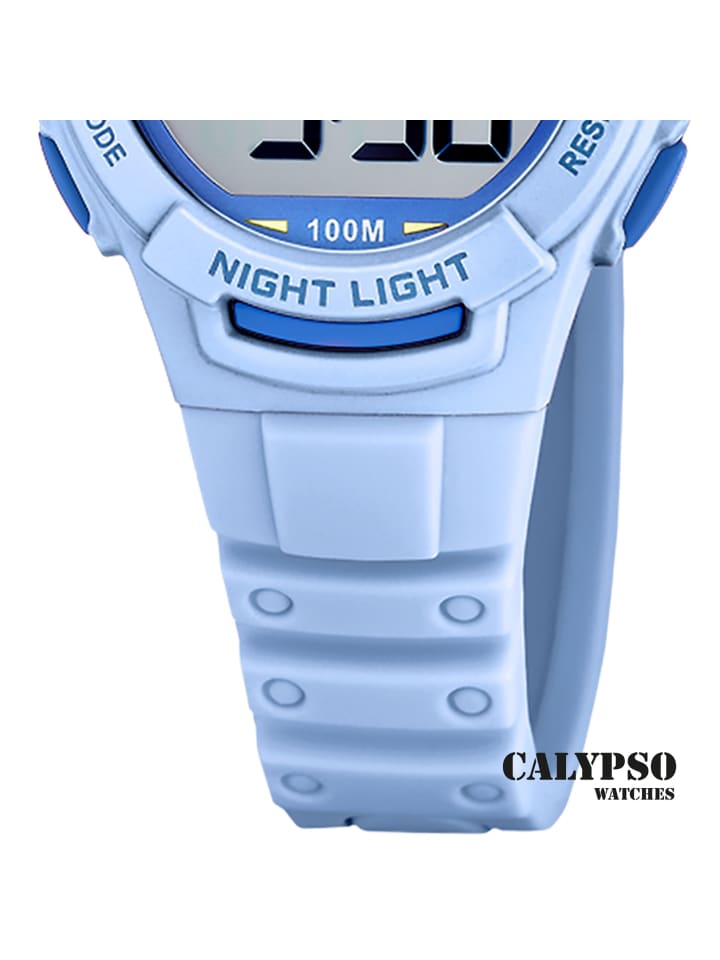 Calypso Digital-Armbanduhr Calypso Junior hellblau günstig kaufen onesize