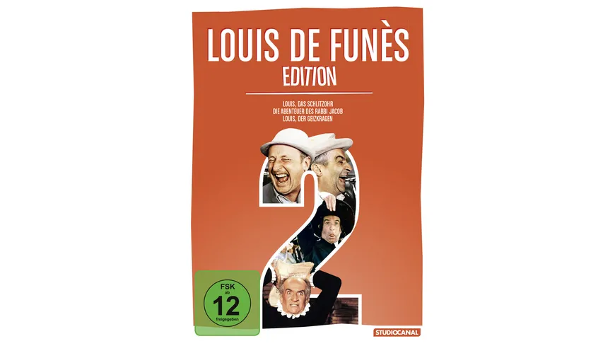 Louis de Funes Edition 2  [3 DVDs]
