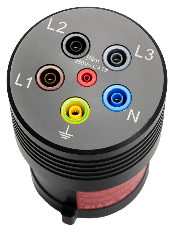 Adaptor de măsurare Benning 044042 63A TA 7-63 CEE 5-pin IT 100/101/105/115/130