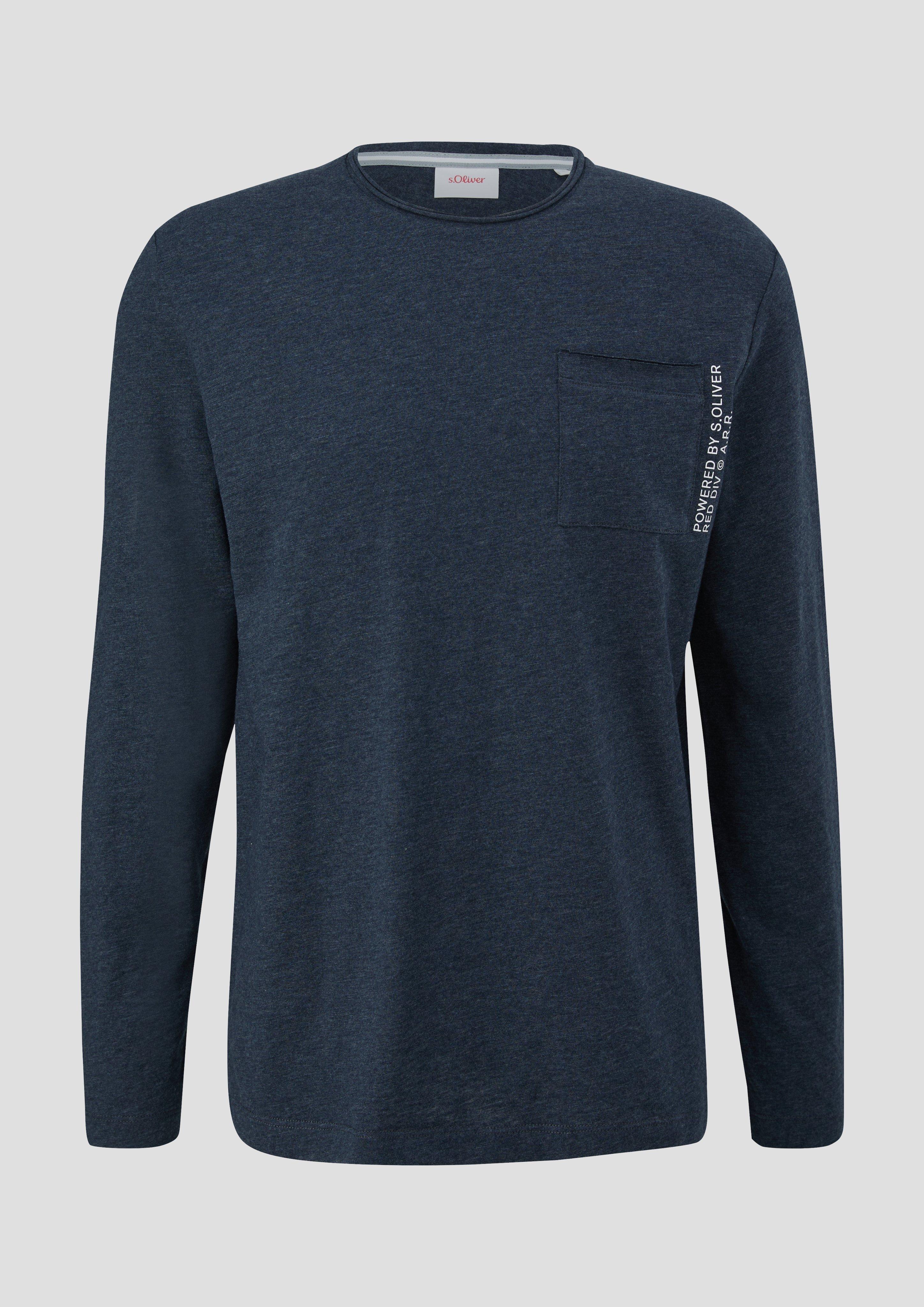 Longsleeve mit aufgesetzter Brusttasche  2141471-59W1