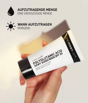 The INKEY List Polyglutamic Acid Dewy Sunscreen SPF 30 Sonnencreme-50 ml