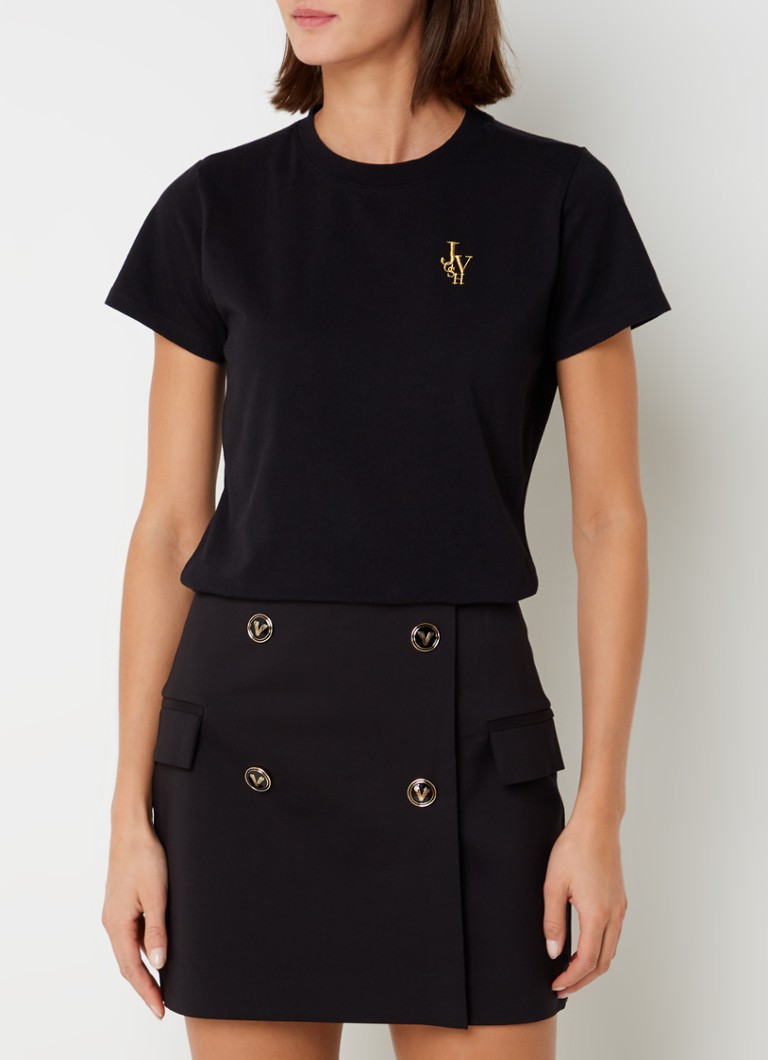 JOSH V Zoe T-shirt with logo embroidery
