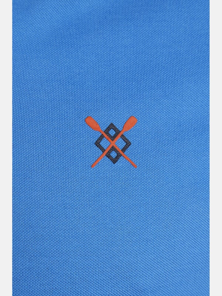 Charles Colby Poloshirt EARL EMLYN in blau günstig kaufen