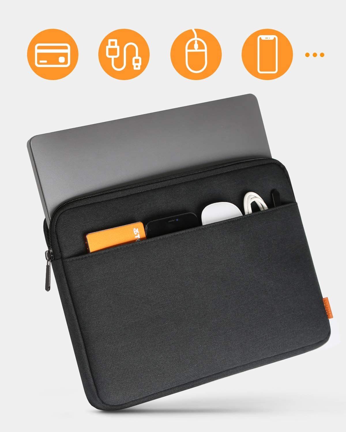 Inateck Laptop-Hülle Tasche für 13 Zoll MacBook Pro/Air M2/M1, Surface Pro
