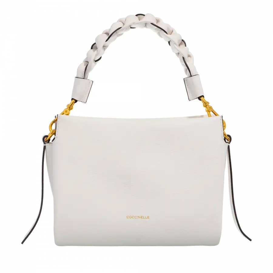 Coccinelle - Coccinelle Shoulder Bags Kalbsleder White - weiß