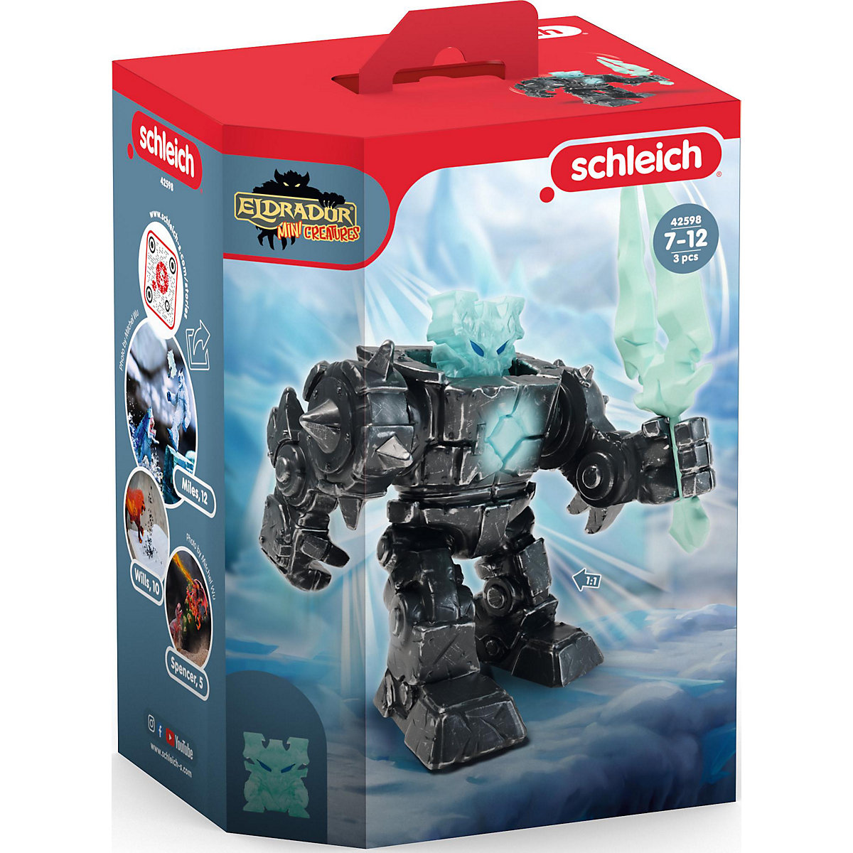 Schleich Eldrador 42598 Eldrador Mini Creatures Schatten-Eis-Roboter