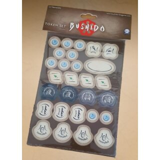 Bushido Token Set (Punch Board)