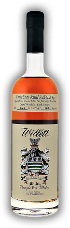 Willett Family Estate Small Batch Rye 4 Years 55,4% Willett Family Estate Small Batch Rye 4 Years 55,4% In handselektierten Fässern aus Weißeiche gereift und von Hand abgefüllt. Alter 4 J. - 0,7	 Liter - Vol 55,4%
