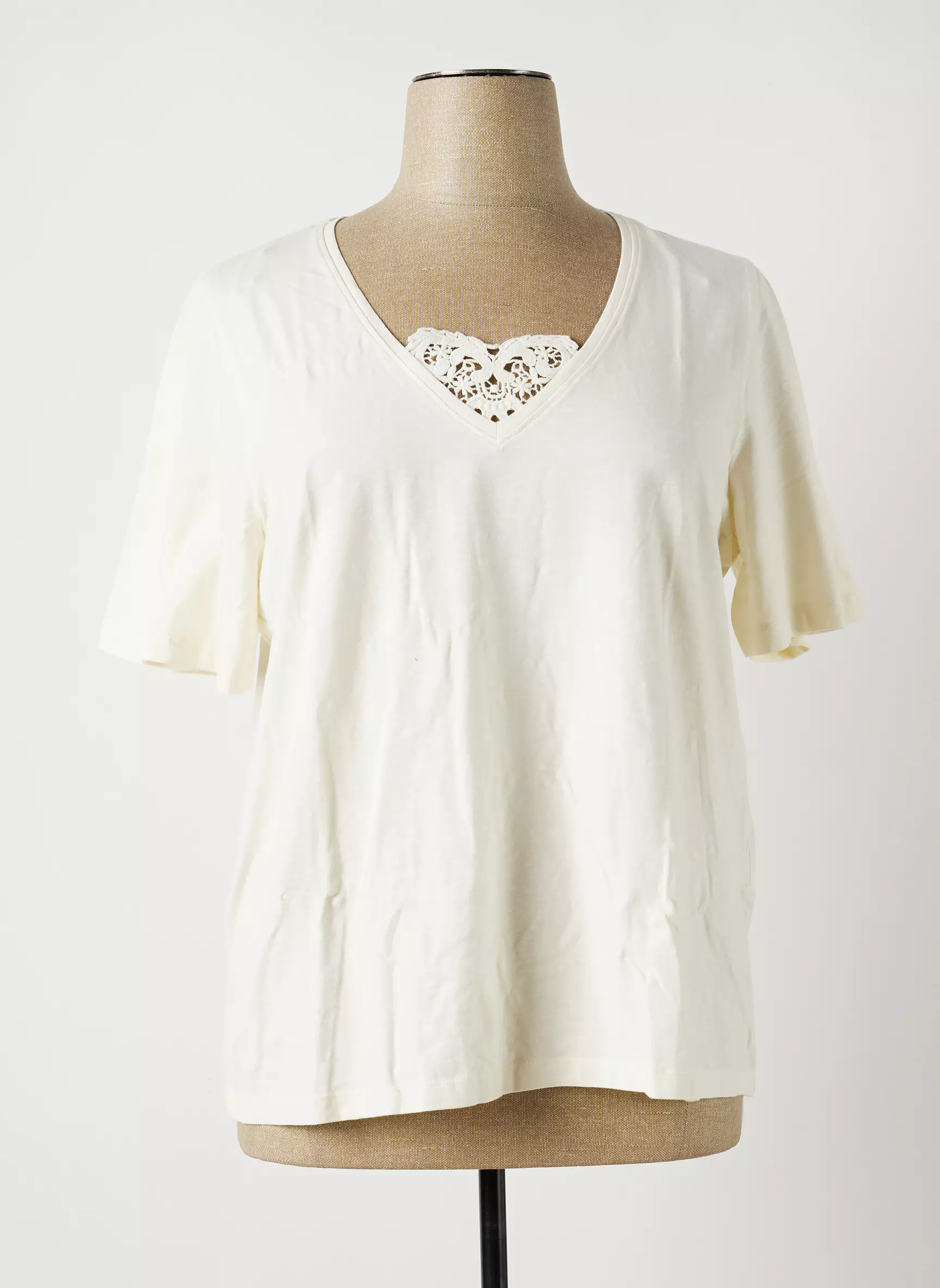 La Fiancee Du Mekong Tshirts Femme couleur beige