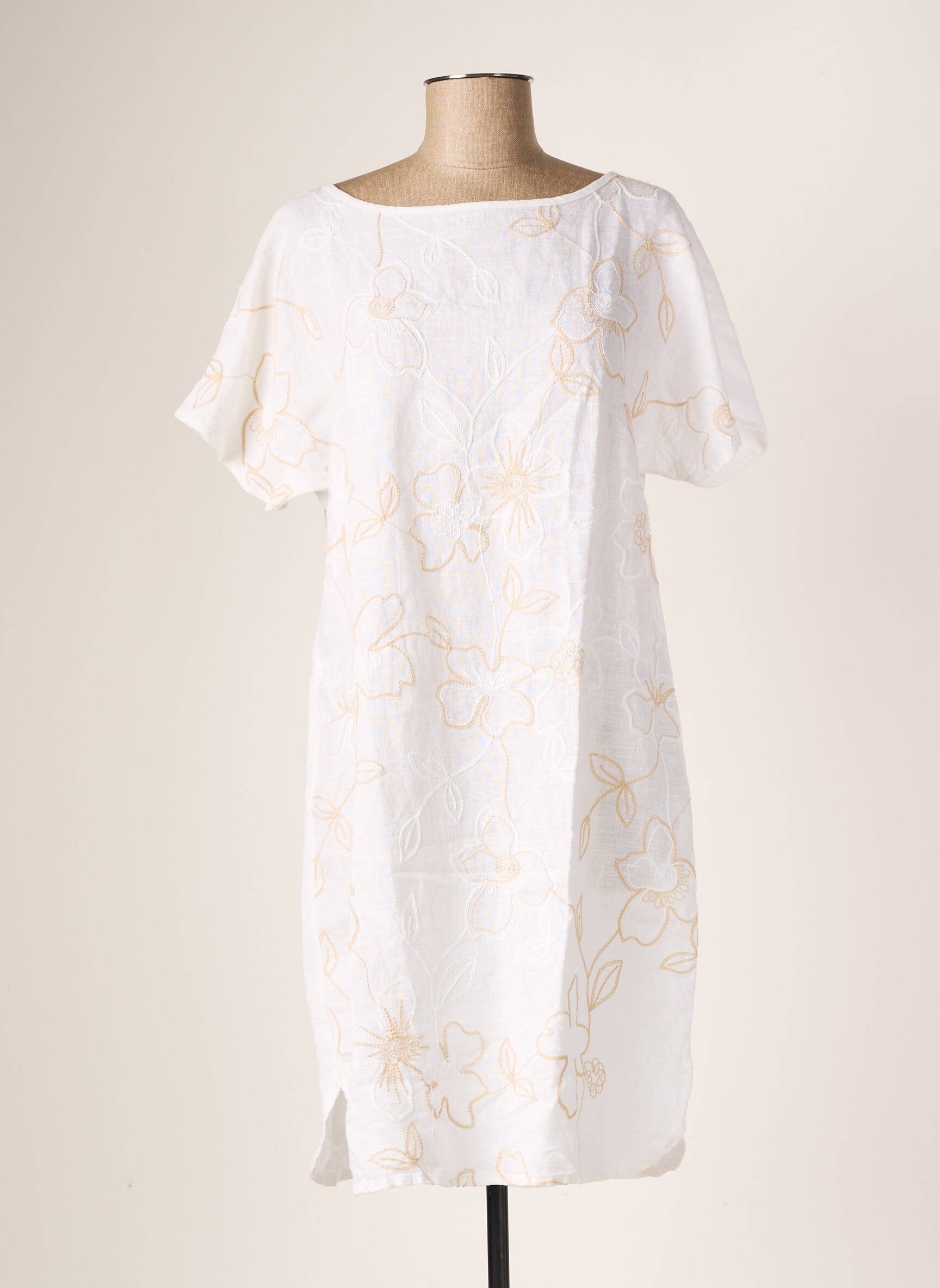 La Fabbrica Del Lino Robes Maternite Femme couleur blanc